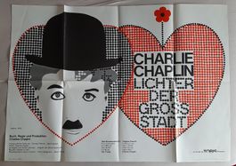Charlie Chaplin  Lichter der Grossstadt - Affiche 83x117cm
