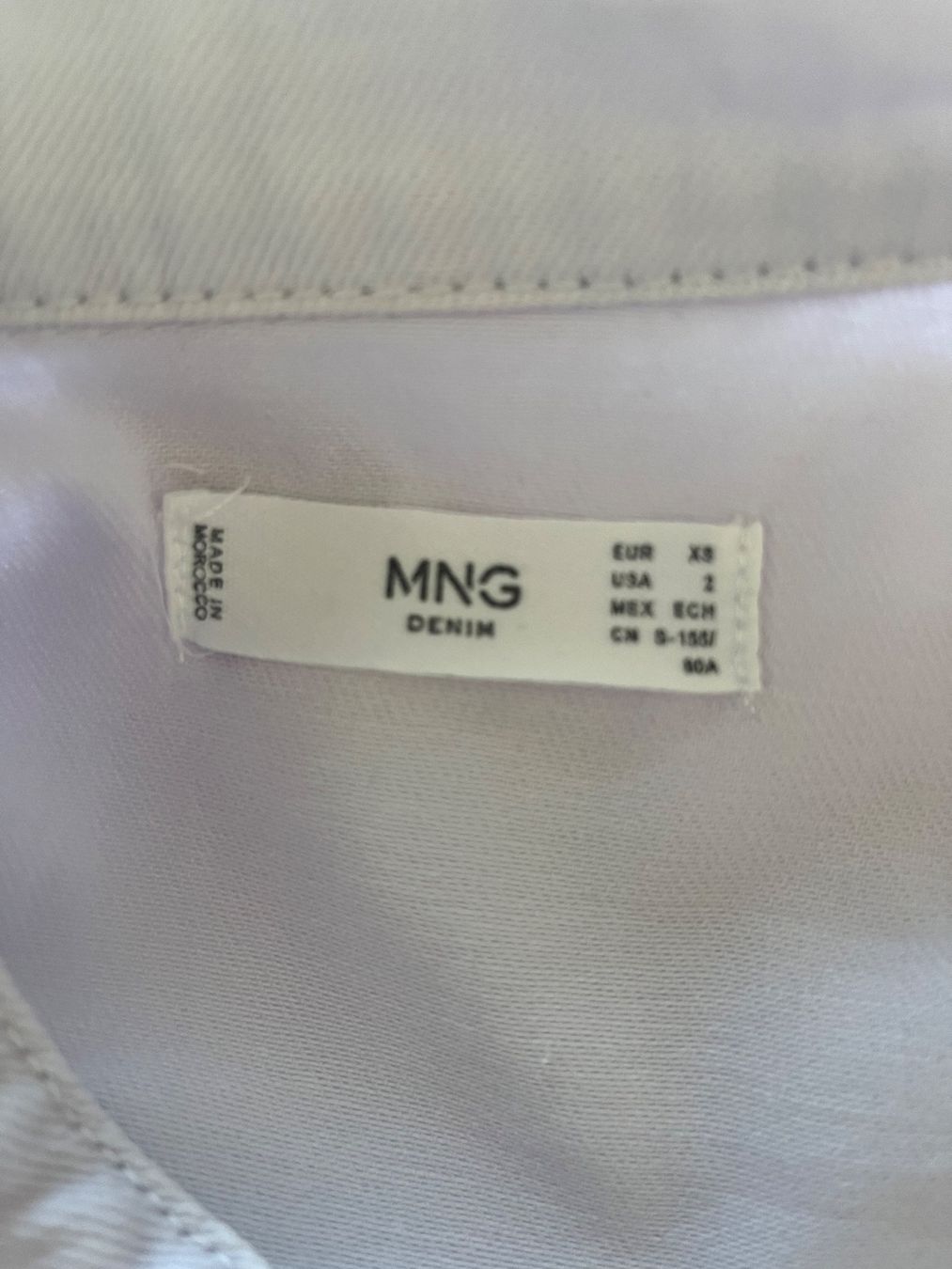 Mango Camicette: MANGO coole Denim Bluse – Usato da Jona venduto da vanessasupermarket20 7