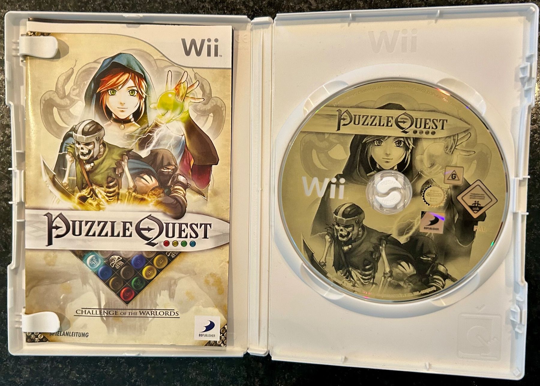 Nintendo Giochi: Nintendo Wii - Puzzle Quest – Usato da Arlesheim venduto da thoma2010 2