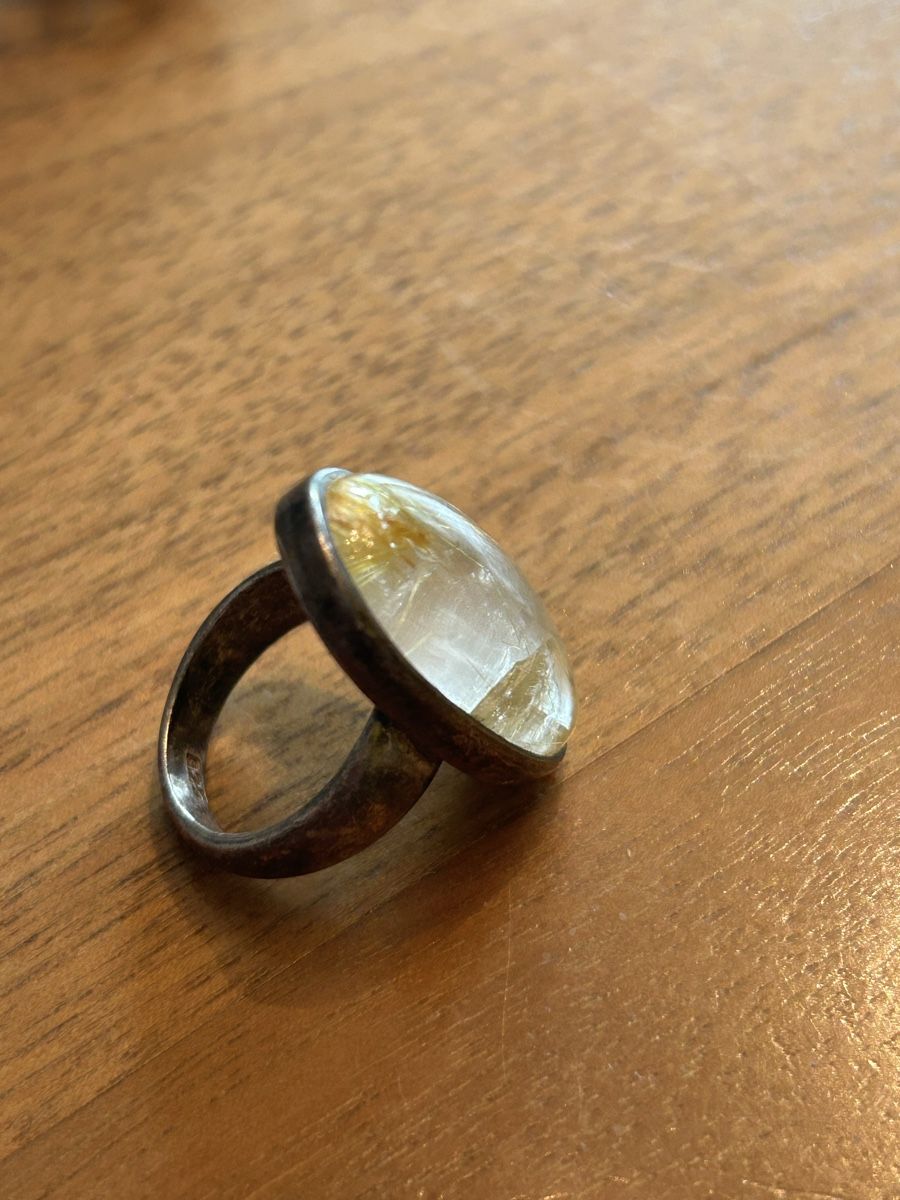 Bagues: Ring mit Ruthilquarz – D'occasion à Münsingen par Beeruth 2