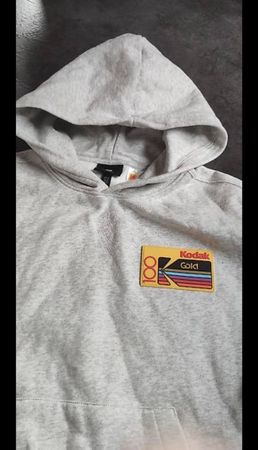 H&M Hoodie Kodak Gold grau Grösse M guter Zustand