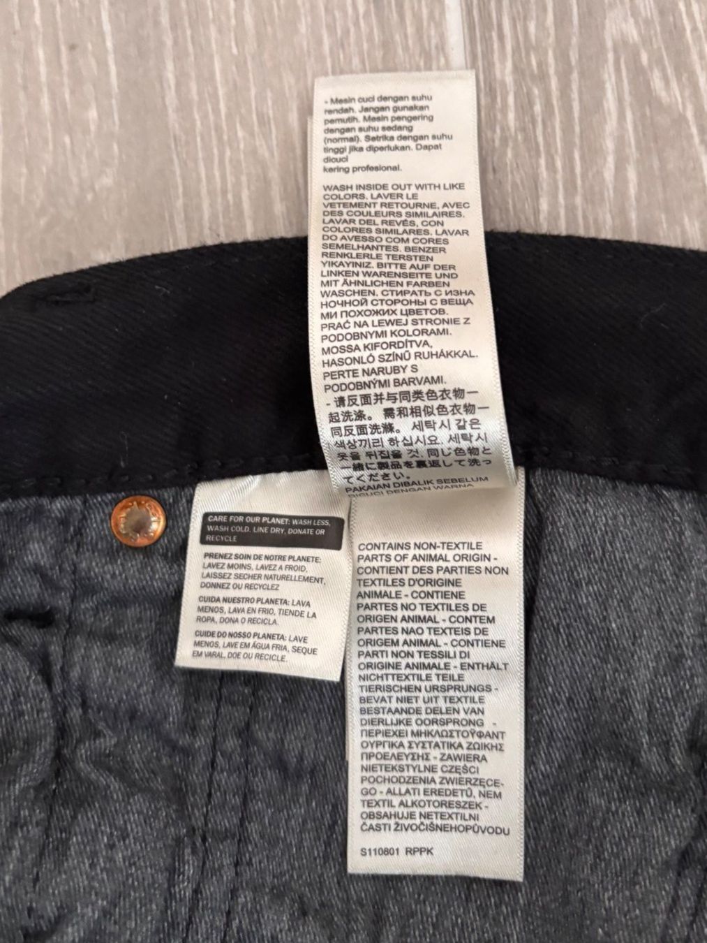 Levi's Jeans: Levis 501 - schwarz - W34/L30 – Nuovo (secondo la descrizione) da Châtelaine venduto da Maronggi 4