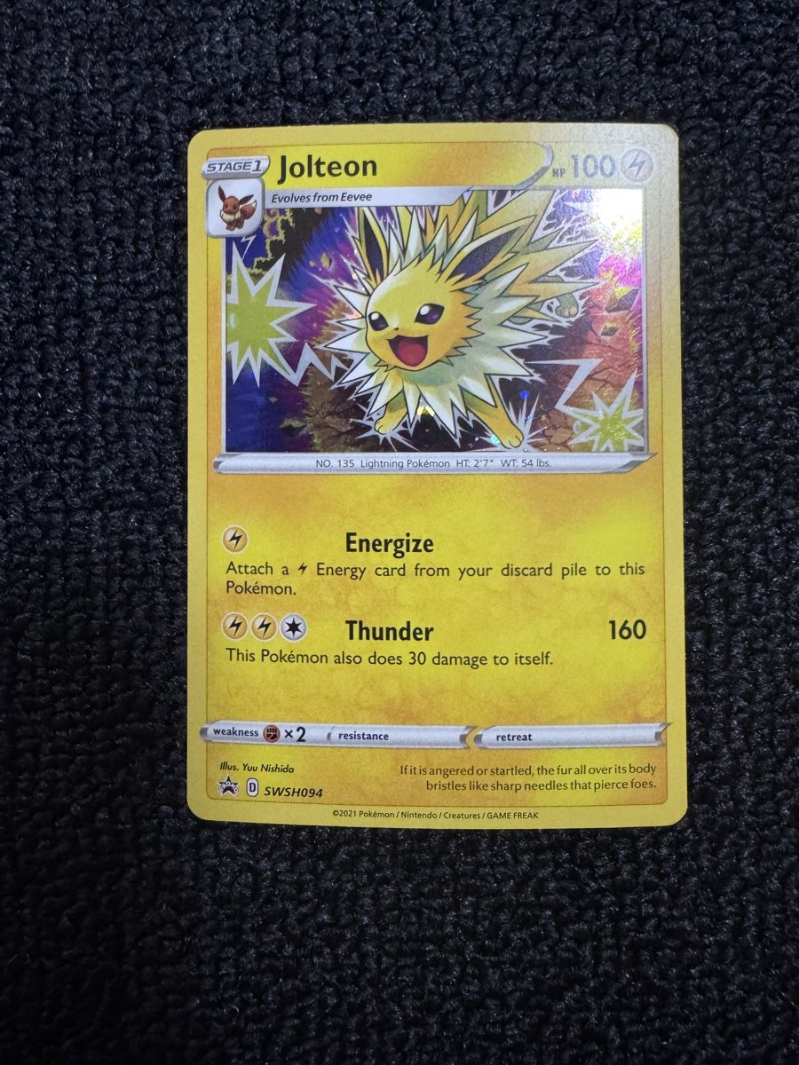 Pokémon Cartes à collectionner: Blitza / Jolteon #SWSH094 Pokemon Promo – D'occasion à Müllheim Dorf par MX-58555