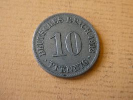 Dt. Reich 1913 A, 10 Pfennig