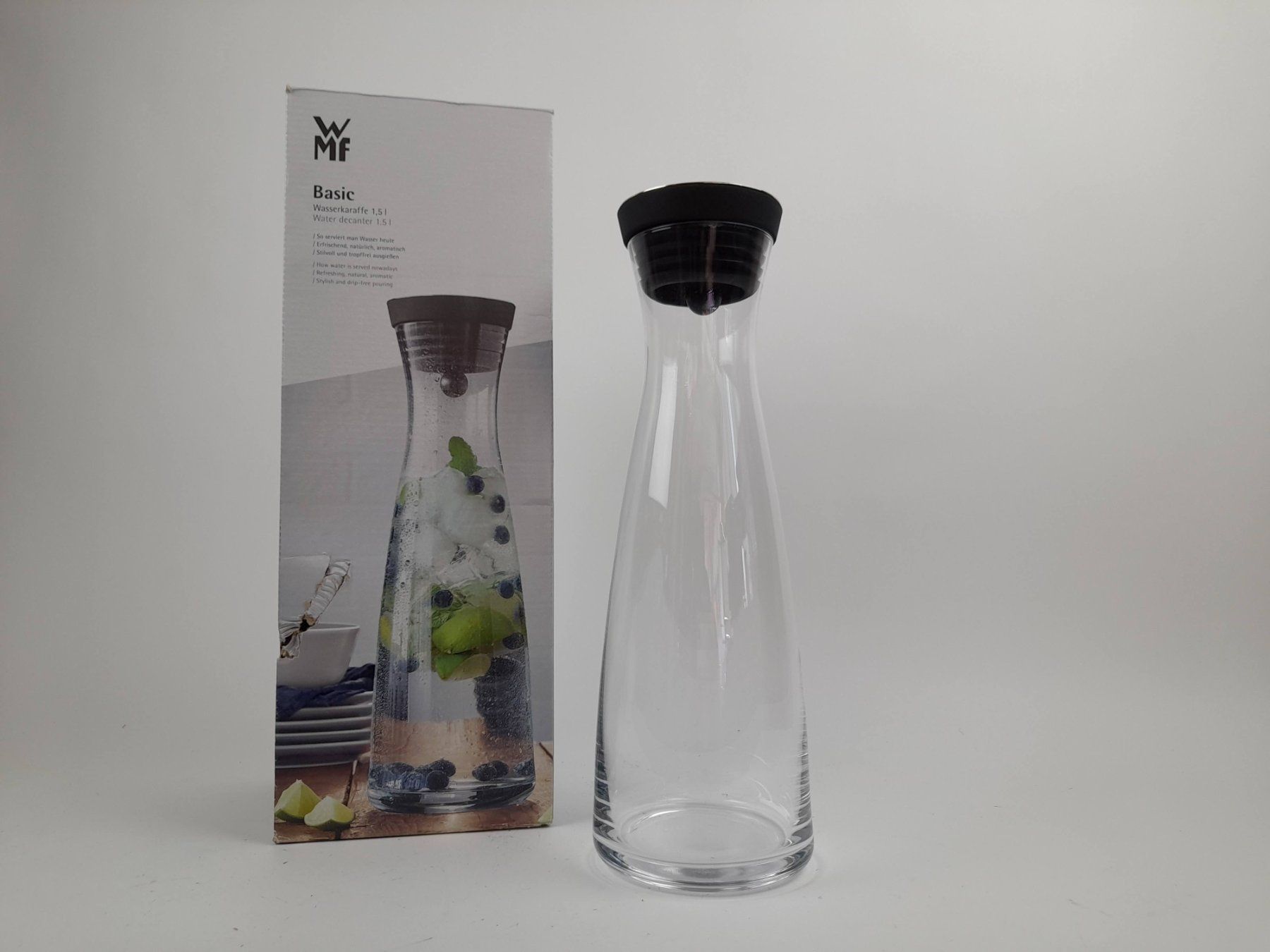 WMF Karaffen: WMF Wasserkaraffe 1.5 Liter Basic – Neu (gemäss Beschreibung) aus Liebefeld von Restwert_Liebefeld 1