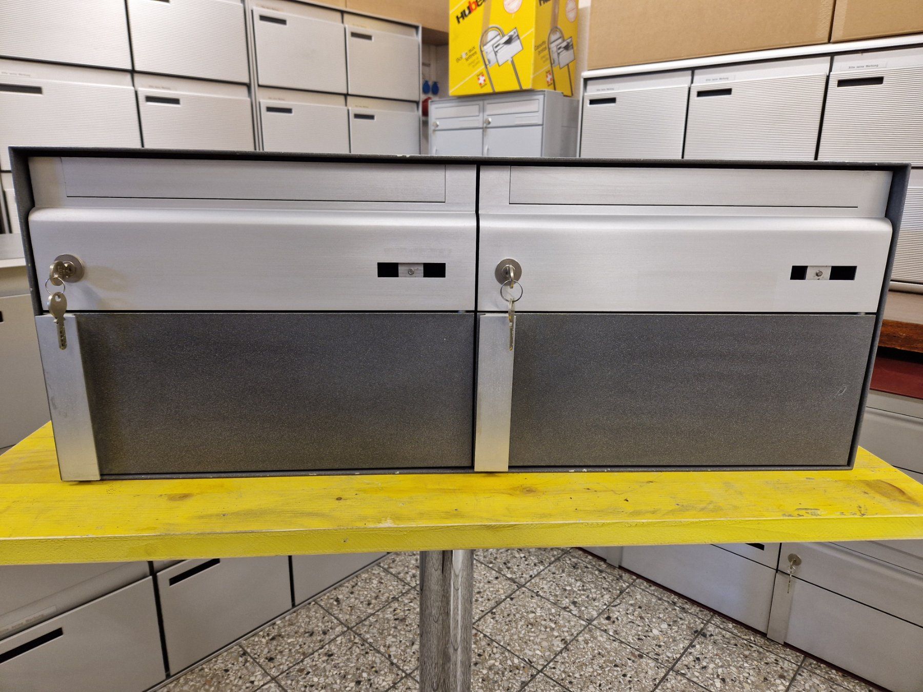 Sonstiges für Haushalt & Wohnen: 2-er Briefkasten ( Stebler ) – Gebraucht aus Wiler b.Utzenstorf von bamaa-shop