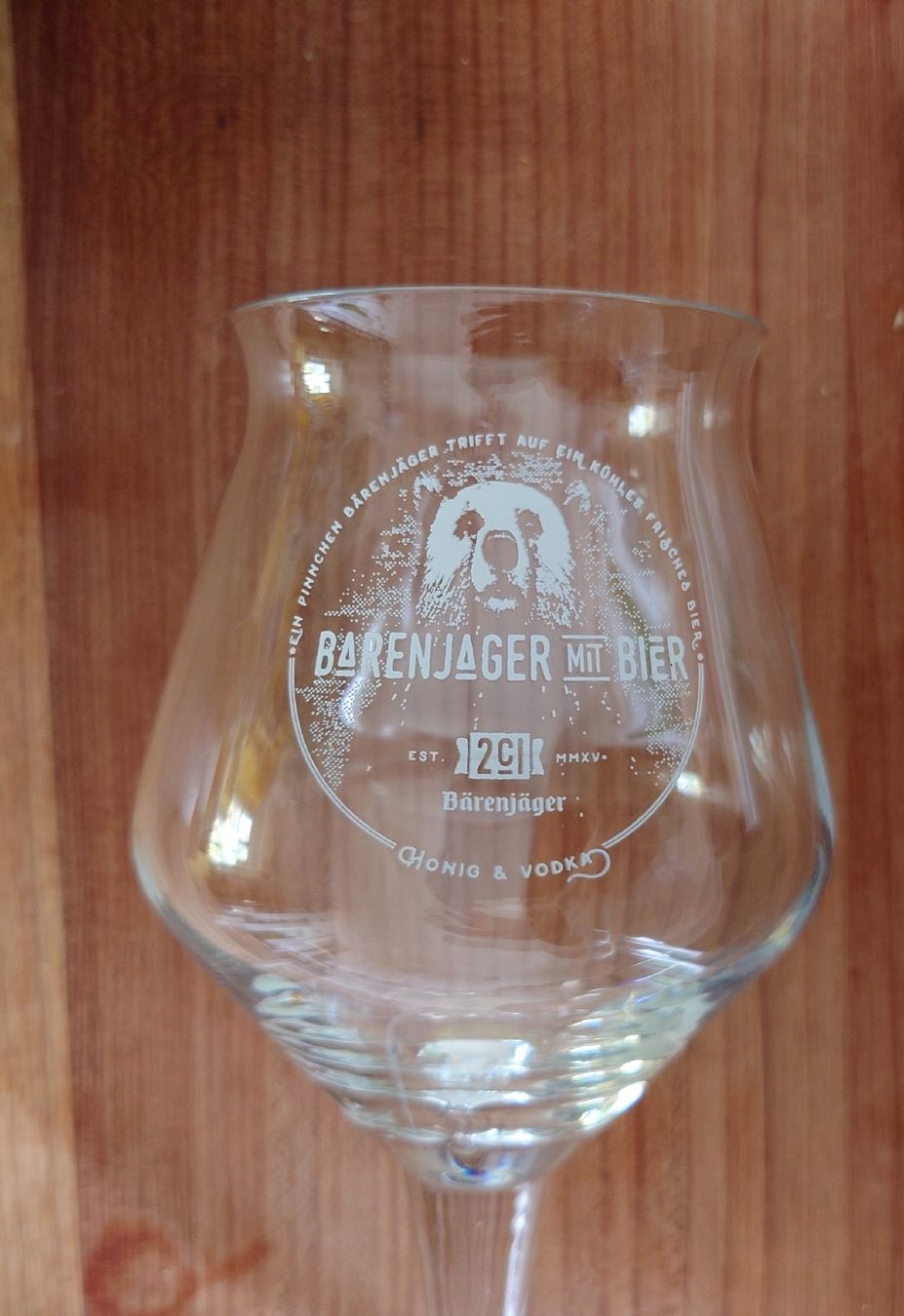 Bicchieri: Bärenjäger Bierglas / Trinkglas – Usato da Winterthur venduto da Tenderizer3000 2