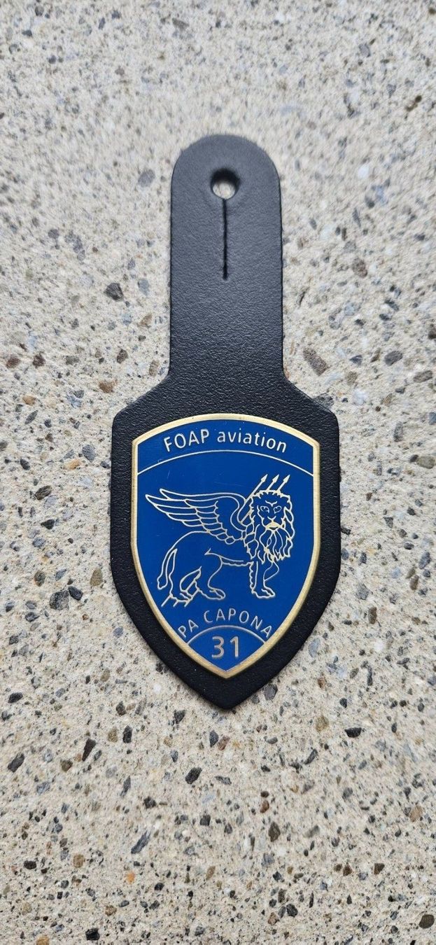 Schweizer Armee Placchette & Badge: *** Brustanhänger Luftwaffe *** – Nuovo e nell'imballaggio originale da Riedholz venduto da fr_sIruP
