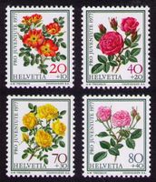 1977_ROSEN Pro Juventute_Komplette Serie_SCHÖN ! **