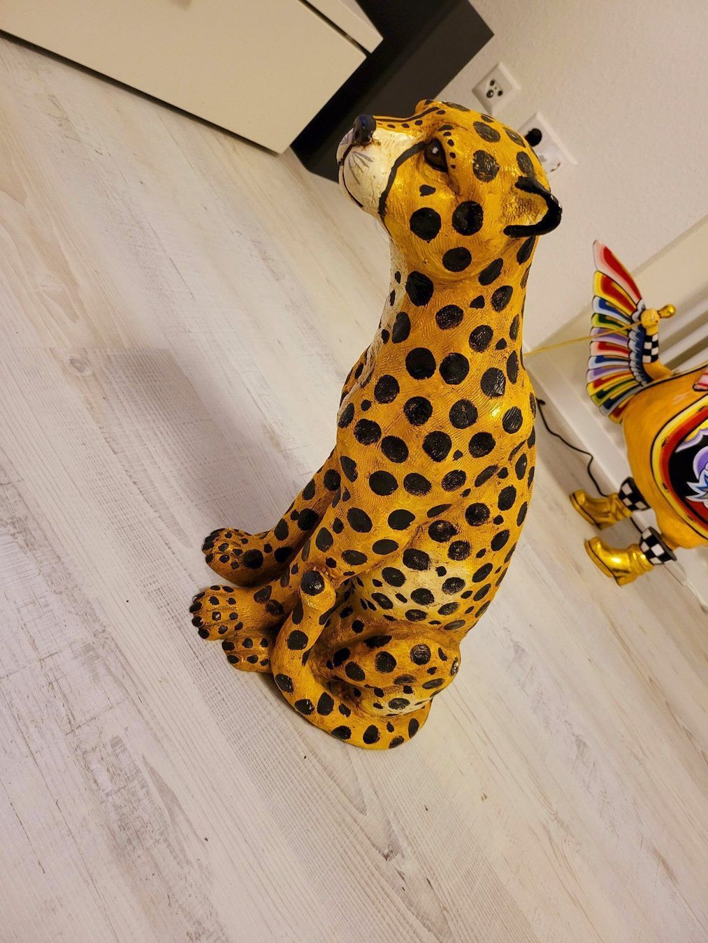 Sculture & Statue: Leopard Statue von Mat Wanders – Usato da Riehen venduto da helpathomebasel 2