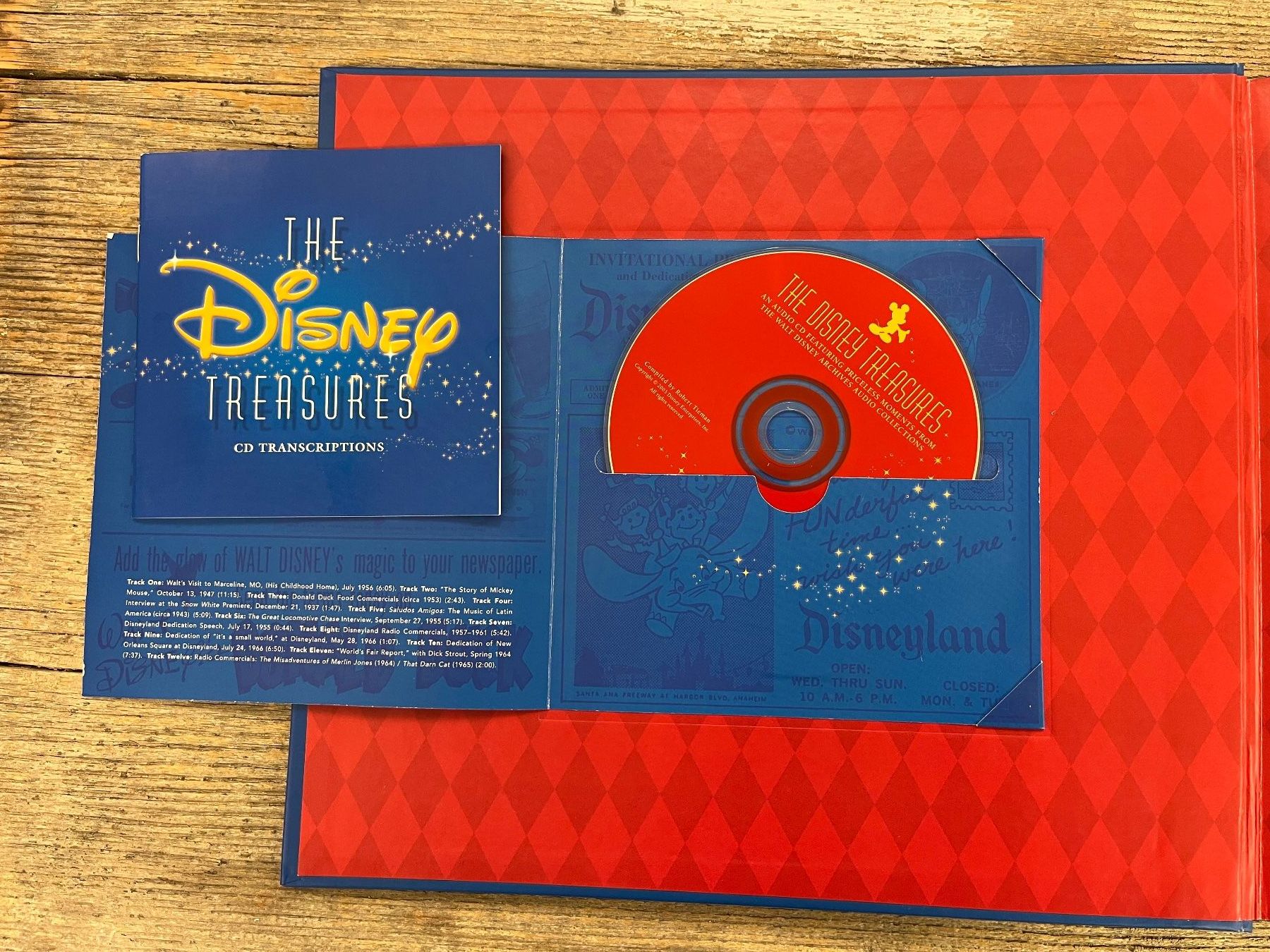 Libri: Robert Tieman: Disneys Treasures mit Schubkarton + CD/ 2003 – Usato da Pfäffikon ZH venduto da buresi 9