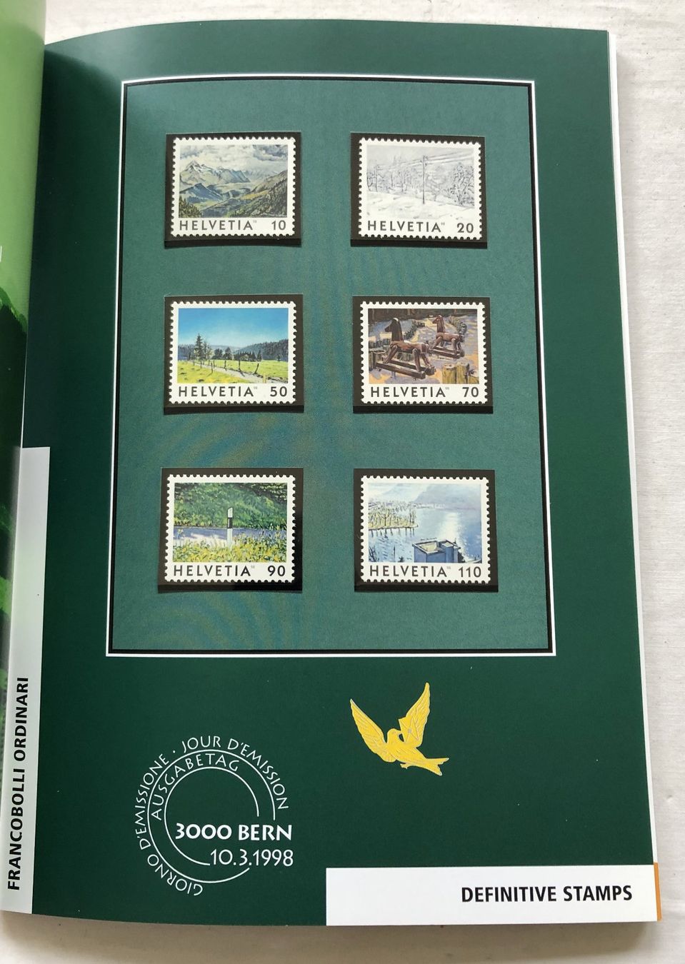 Alle Briefmarken: Schweizer Briefmarken - komplettes Jahrbuch - 1998 – Neu (gemäss Beschreibung) aus Schaffhausen von durruti 2
