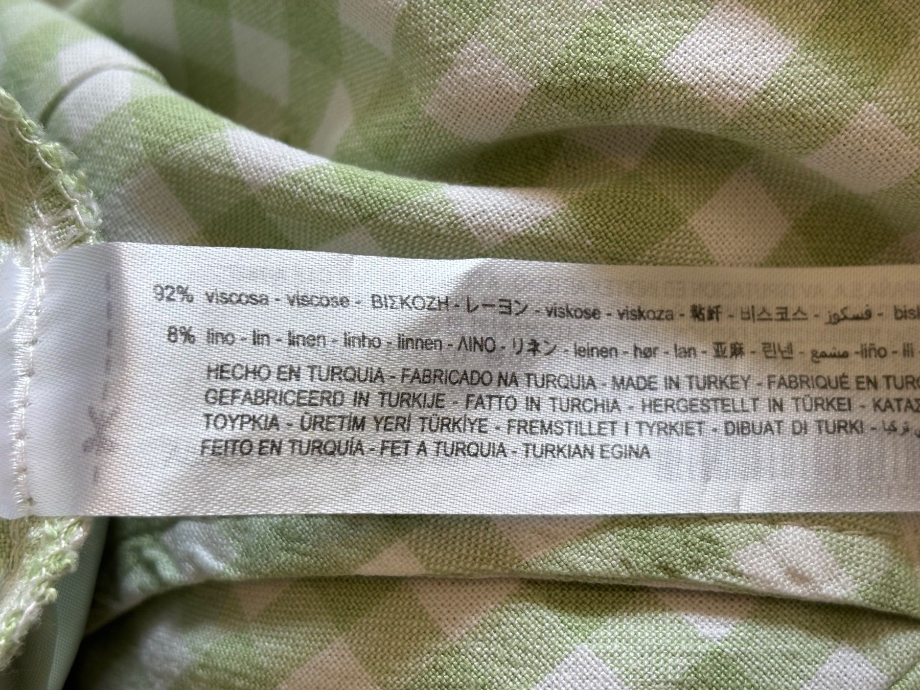 Bershka Pantaloni: BERSHKA karierte Hose mit Beinschlitz Gr. 36 – Usato da Zürich venduto da missmodernage 8