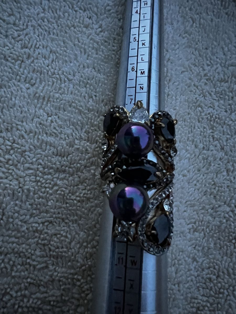 Anelli: Schmuck: Eleganter Damenring mit Perlen, Grösse 19/20 – Nuovo e nell'imballaggio originale da Rorschach venduto da lvi_p29s 4