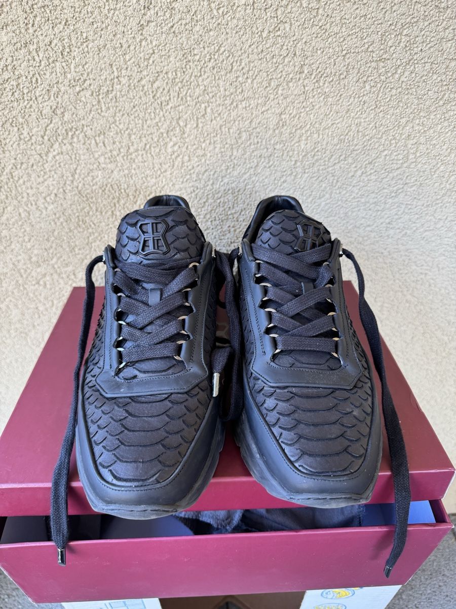 Herrenschuhe: Benjamin Berner Hector Noir Python T.43 – Gebraucht aus Dorénaz von tia_6z2d 2