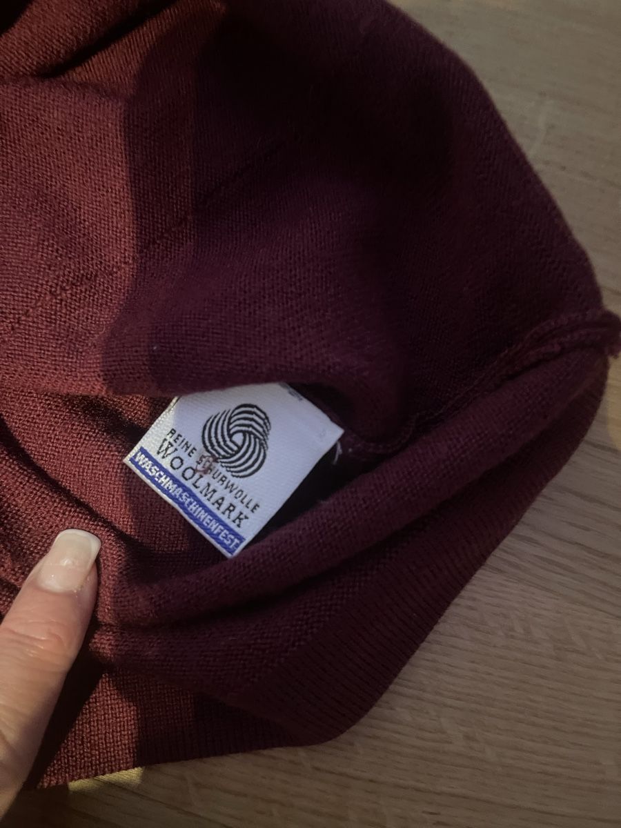Peter Hahn Pullover & Sweatshirts: Pullover Peter Hahn Strickjacke, Wolle, Weinrot, To – Gebraucht aus Rüschlikon von Lajniii 6