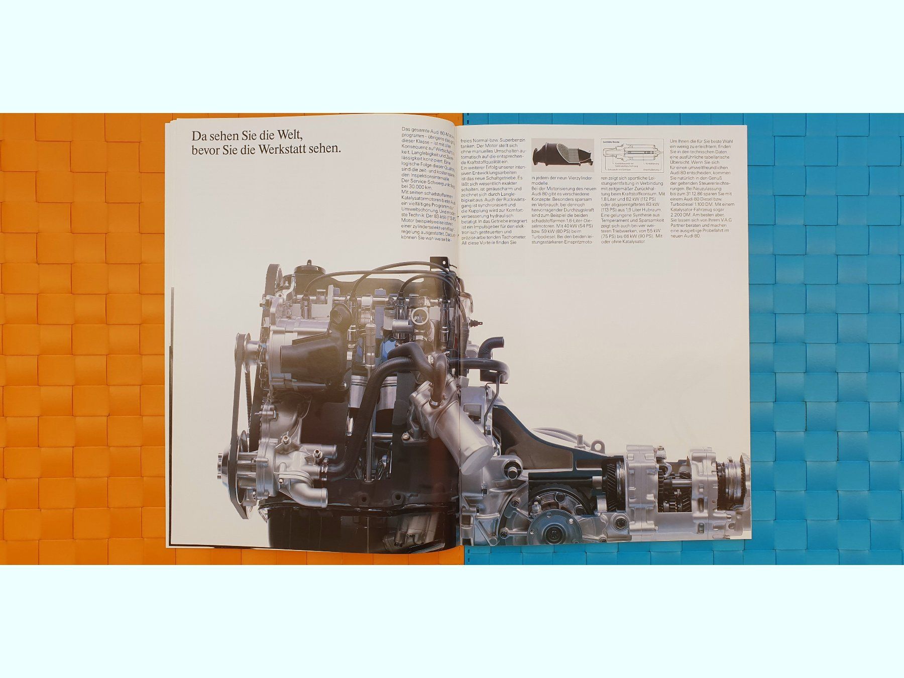 Riviste & Magazine: AUDI 80 B3 1986 - Prospekt / Katalog – Nuovo (secondo la descrizione) da Viganello venduto da CARLiteratur 3