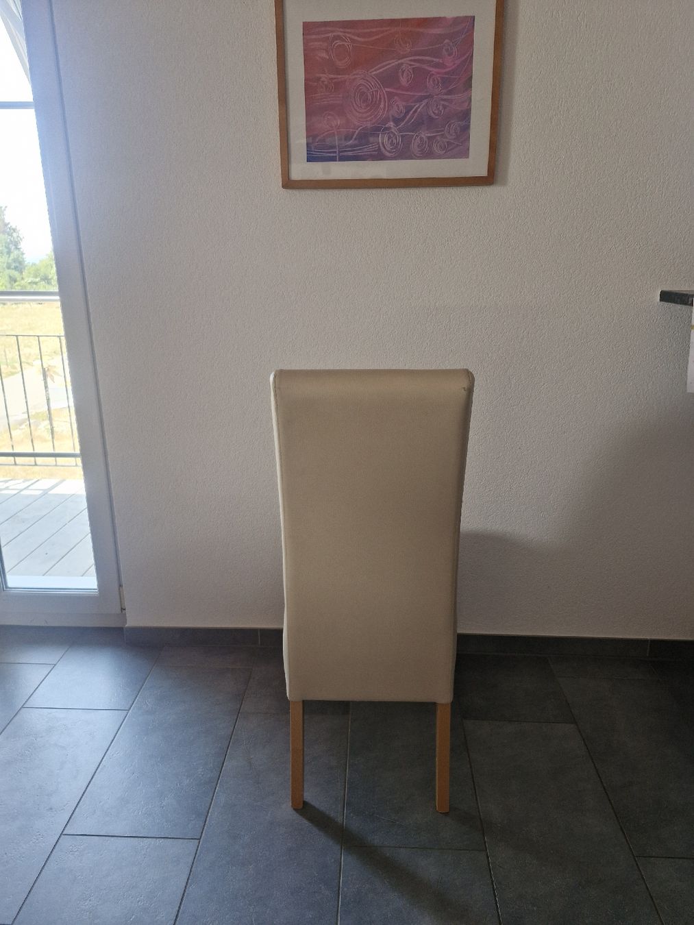 Stühle: 6 creme Kunstleder Stühle  – Gebraucht aus Detligen von ValentinoV 2