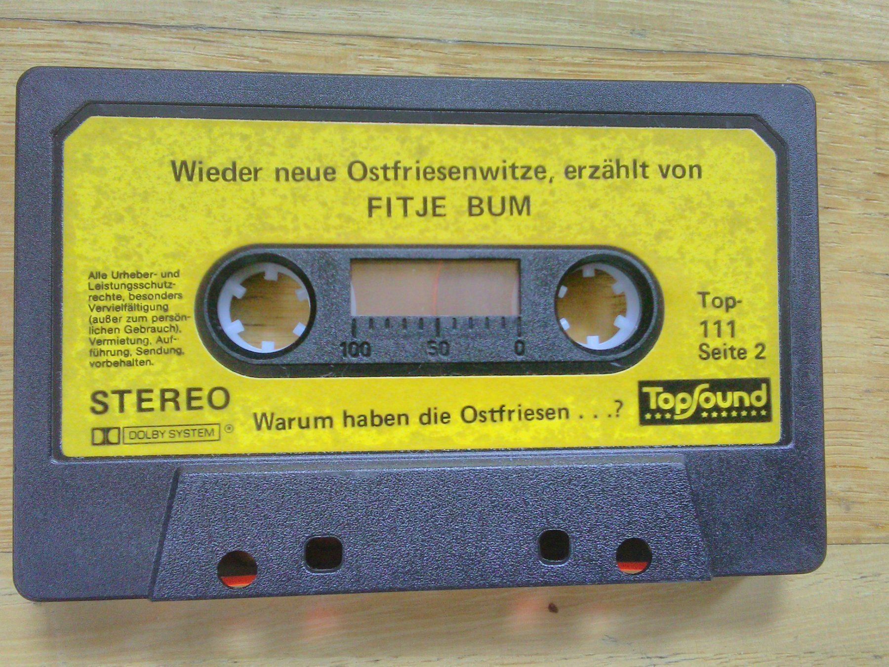 Musicassette: Warum Haben die Ostfriesen...? – Usato da St.Galllen venduto da elkaphone 3