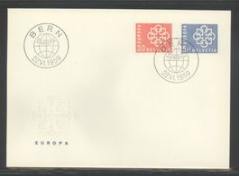 1959, FDC, Europa (Nr. 347–348) (2)