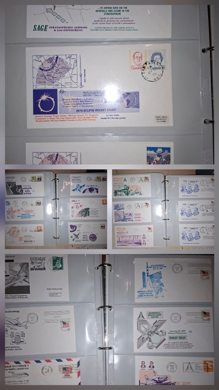 Tutti i francobolli: Weltraumsammlung 60 Belege – Usato da Balgach venduto da SIMEON27