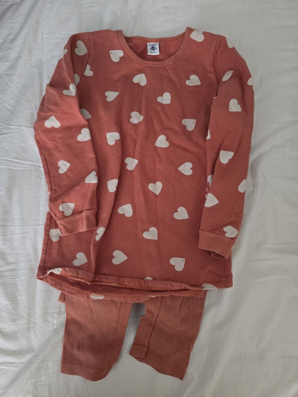 Petit Bateau Pigiama & Simili: Cozy Petit Bateau Heart PJs – Usato da bern venduto da gsh_2w9d