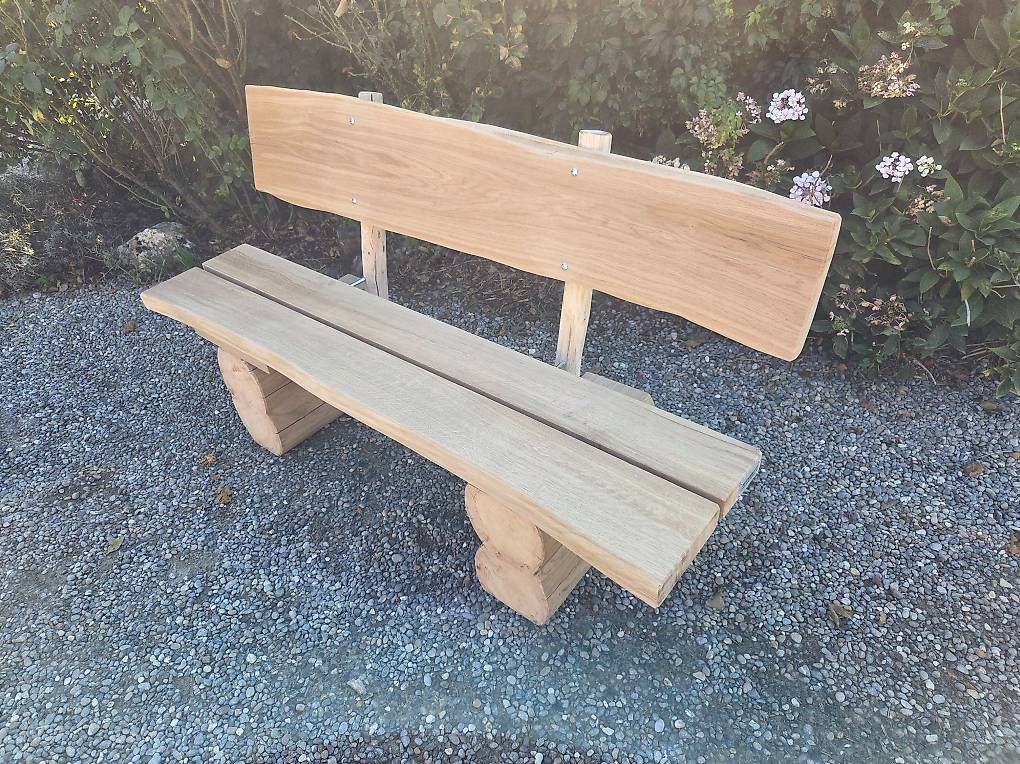 Panchine: Rundholzbank Holzbank – Nuovo e nell'imballaggio originale da Mettendorf TG venduto da 892421 1