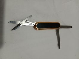 Couteau suisse Wenger plaqué or