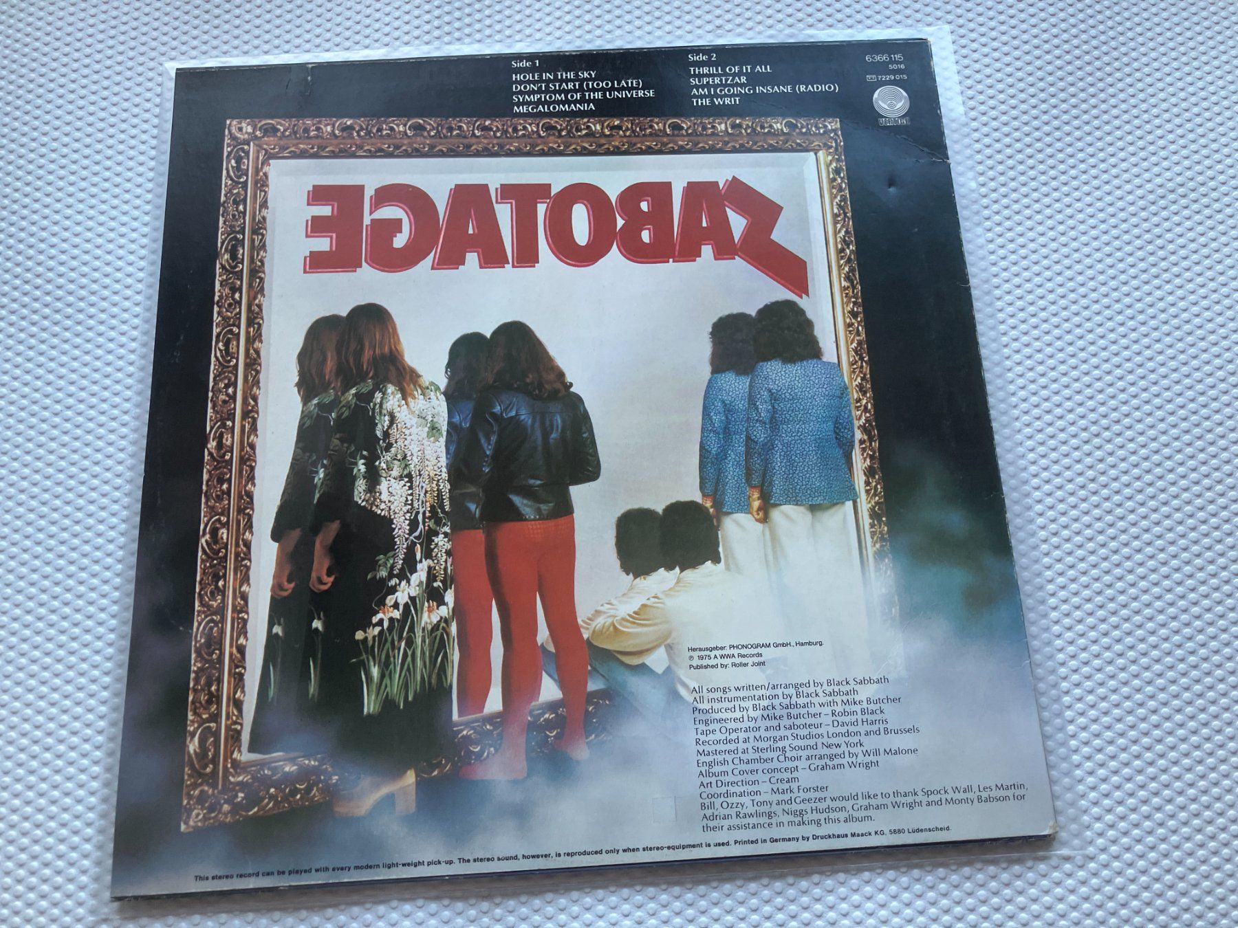 Schallplatten: Black Sabbath – Gebraucht aus Aarwangen von Jukebox3 2