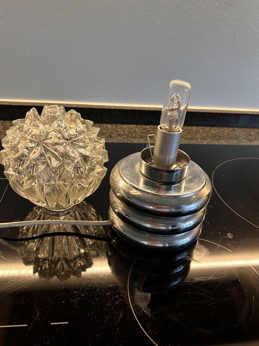 Lampen: Vintage 60/70 lampe à poser – Gebraucht aus Vétroz von Chrisbad60 1