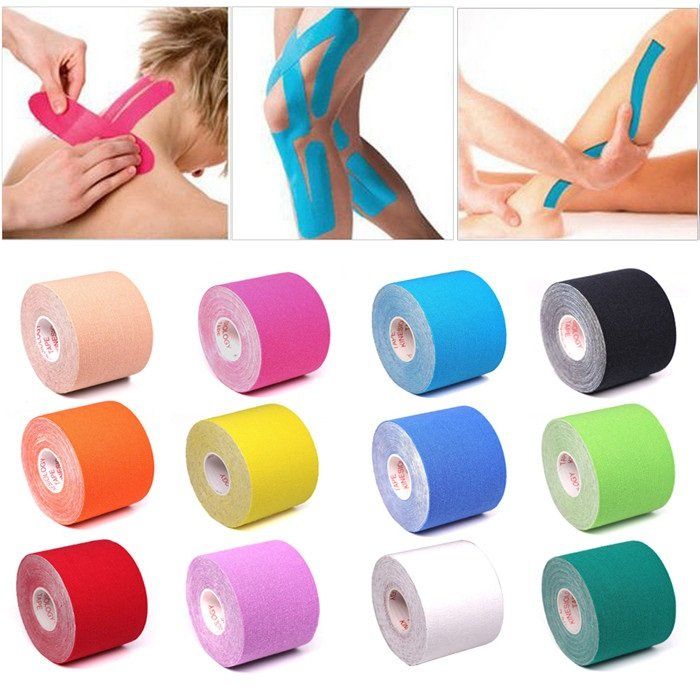 Attrezzature mediche: 5 x Bunte, selbstklebende, elastische Sportbandage. – Nuovo e nell'imballaggio originale da Gurmels venduto da Swisspod 3