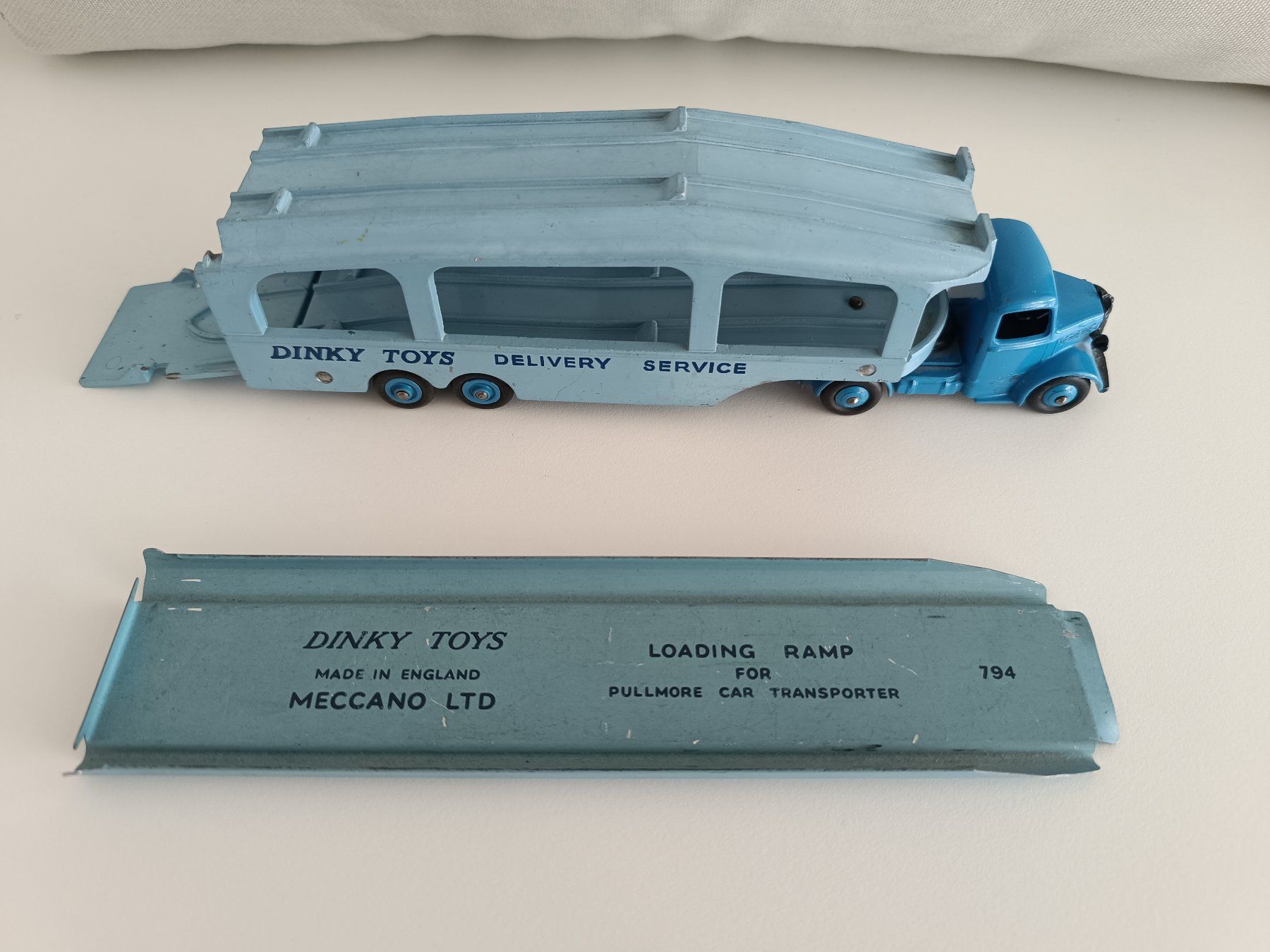 Dinky Toys Modellini d'auto: Dinky Toys Pullmore Autotransporter, Modellnummer 982 – Usato da Wetzikon ZH venduto da Supersonic400 1