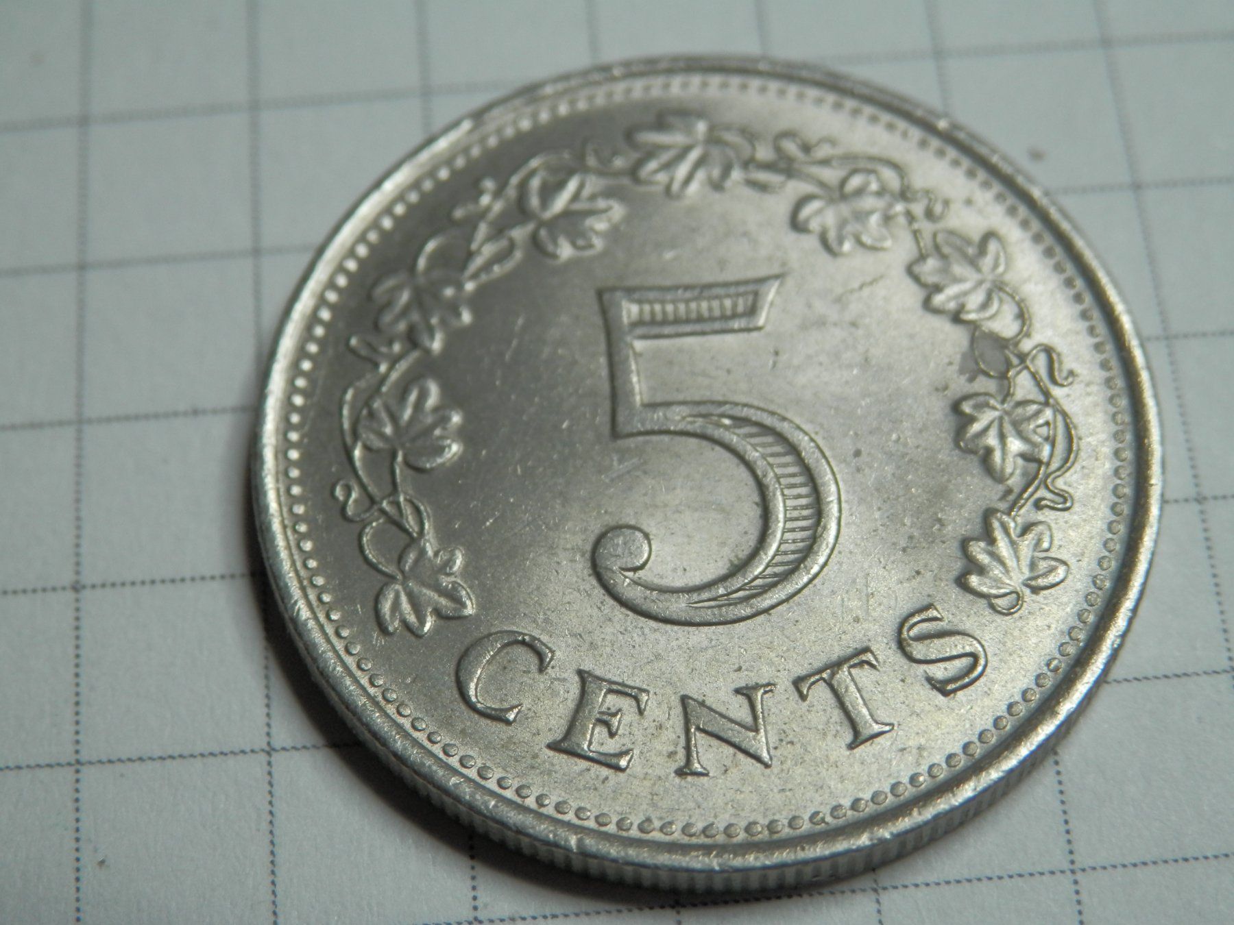 Tutti le monete: Malta 5 Cent, 1977 – Usato da Weiach venduto da weiach81 1