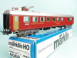 Märklin 4068 SBB Restaurant, Blech