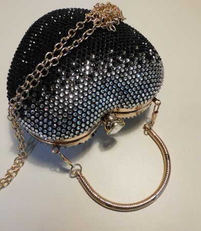 Clutch Umhängetasche Tasche Handtasche mit Griff abnehmbar