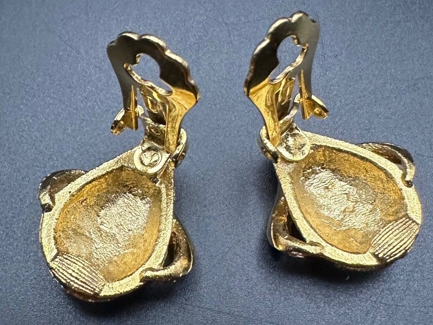 Ohrringe & -stecker: Vintage Ohrringe Luxus Modeschmuck 1960 – Gebraucht aus Lamone von LaCantinaMagica 8