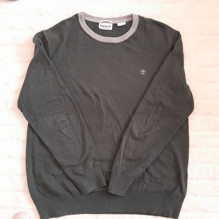 Pull Timberland Homme, vert foncé, parfait pour l'hiver!