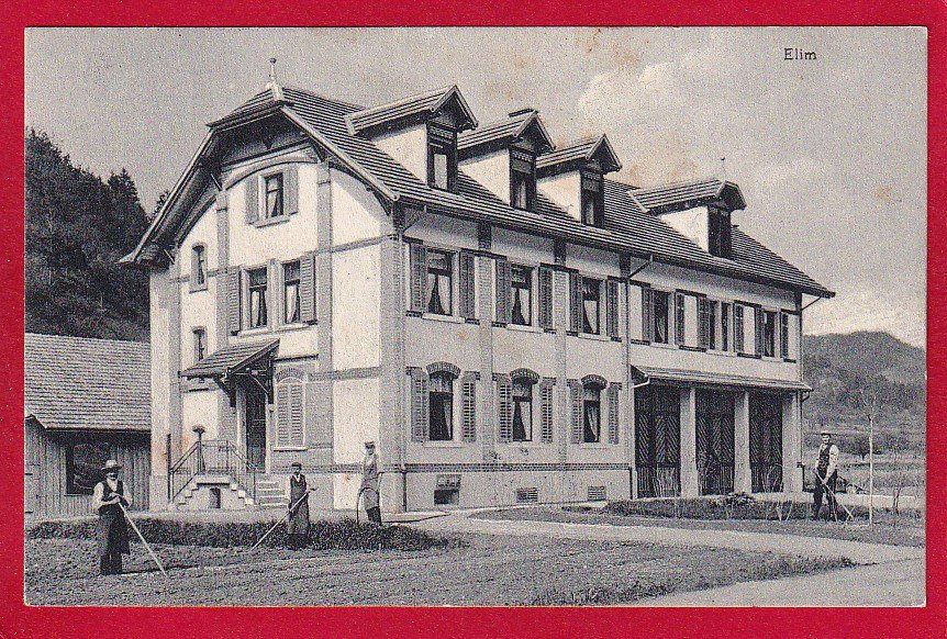 Cartoline postali: AK ASYL RÄMISMÜHLE ELIM – Usato da Grüningen venduto da Kartensammler