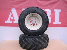 Paar Räder zu Aebi Motormäher AM9D AM18 Breitreifen Mefro