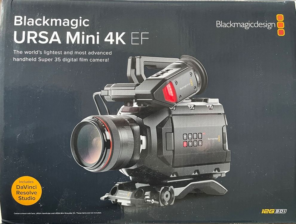 Blackmagic URSA MINI 4K EF(BMCINEURSAM40K/EF) Kaufen auf Ricardo