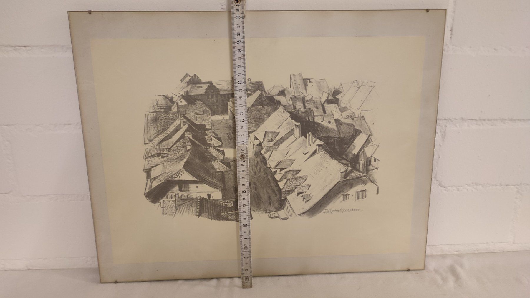 Foto & Immagini: Wunderschönes altes Bild Felix Hoffmann AARAU 2 – Usato da Gelterkinden venduto da MYSTOREFORYOU4460ART 8