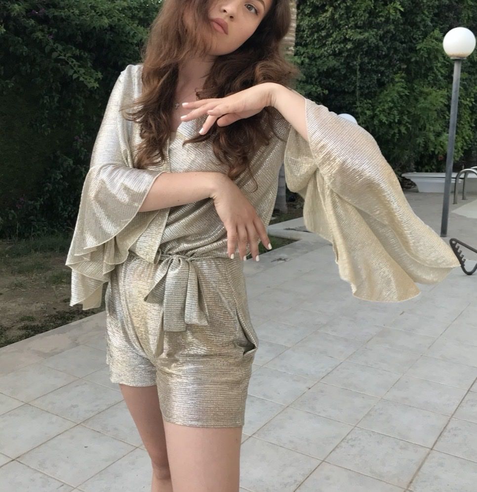 Jumpsuits: Damen Jumpsuit gold XS – D'occasion à Zürich par Gogomargo