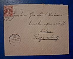 Alter Brief Schloss Regensberg,  Rarität