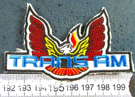 TRANS AM PONTIAC AUTO LOGO AUFGNÄHER PADCH MIT LEIM