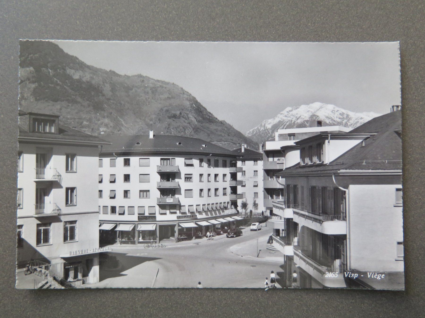 Ansichtskarten: VISP - TEIL DES ORTES – Gebraucht aus Wittenbach von lipasal