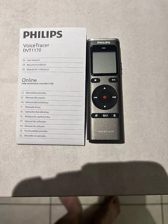 Registratori: Dictaphone Philips  – Nuovo e nell'imballaggio originale da Saignelégier venduto da Jeanno76
