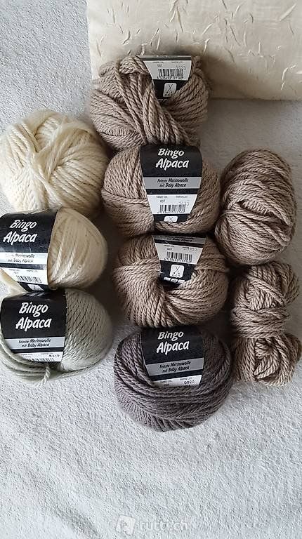 Wolle: Wolle Bingo Alpaca, Lana Grossa – Gebraucht aus Schönengrund von lia_t65g 3
