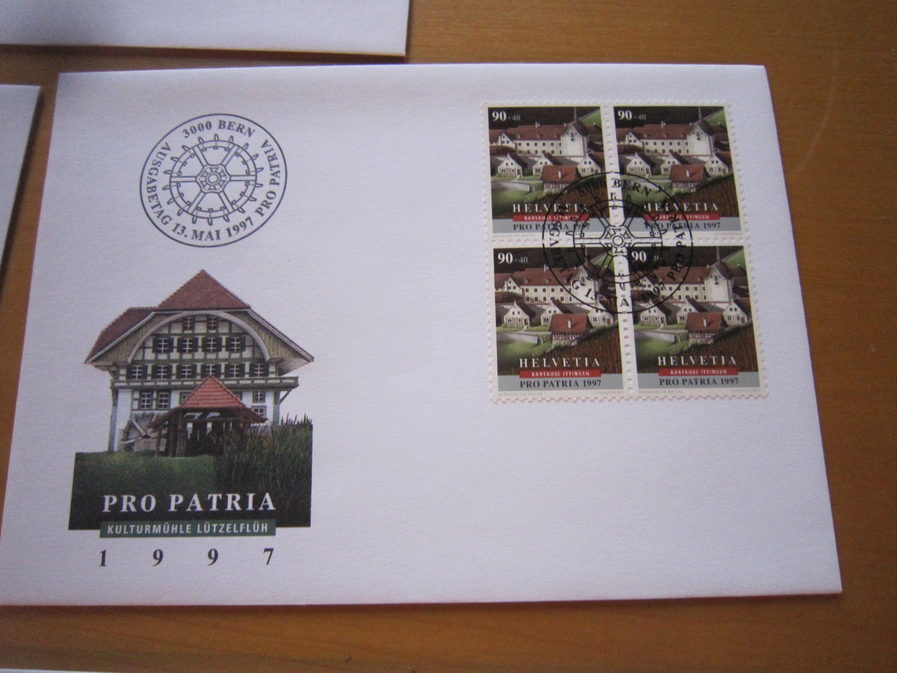 Tutti i francobolli: PP 1997 FDC Serie und 4er Blocks – Usato da Gordola venduto da Polentaefung 5