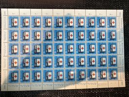 25Fr Pro Patria Bogen postfrisch Frankaturware Nr.117 **