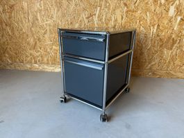 USM Haller Rollcontainer / Bürocontainer Anthrazitgrau